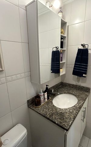 Apartamento à venda com 61m², 2 quartos e 1 vagaBanheiro da Suíte