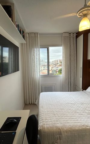 Apartamento à venda com 61m², 2 quartos e 1 vagaQuarto 2 - Suíte