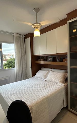 Apartamento à venda com 61m², 2 quartos e 1 vagaQuarto 2 - Suíte