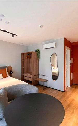 Studio para alugar com 31m², 1 quarto e sem vagaSala/Quarto