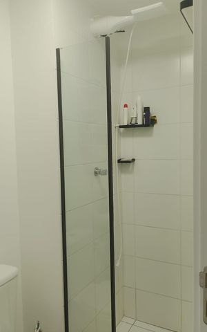 Apartamento à venda com 34m², 2 quartos e sem vaga Apartamento à venda com 34m², 2 quartos e sem vagaBanheiro