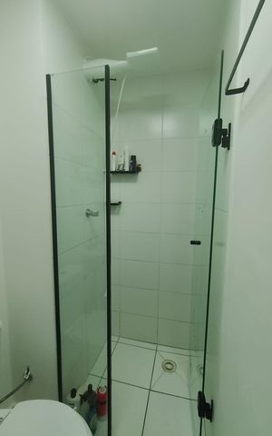 Apartamento à venda com 34m², 2 quartos e sem vaga Apartamento à venda com 34m², 2 quartos e sem vagaBanheiro