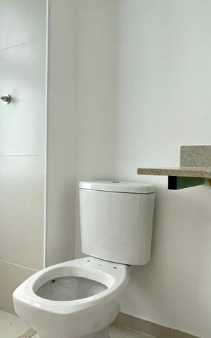 Apartamento à venda com 56m², 2 quartos e 1 vaga Apartamento à venda com 56m², 2 quartos e 1 vagaBanheiro da Suíte