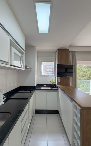 Studio à venda com 38m², 1 quarto e 1 vagaCozinha