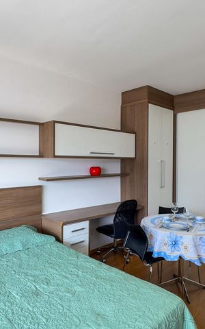 Studio à venda com 38m², 1 quarto e 1 vagaStudio