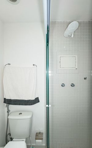 Studio à venda com 38m², 1 quarto e 1 vagaBanheiro