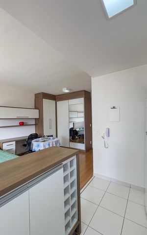 Studio à venda com 38m², 1 quarto e 1 vagaCozinha