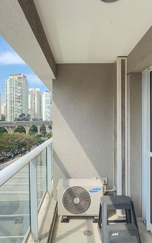 Studio à venda com 38m², 1 quarto e 1 vagaSacada