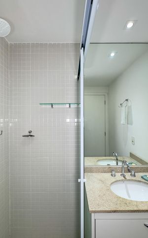 Studio à venda com 38m², 1 quarto e 1 vagaBanheiro