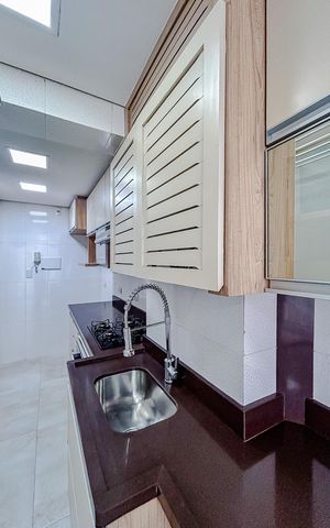 Apartamento para alugar com 60m², 2 quartos e sem vagaCozinha e Área de Serviço