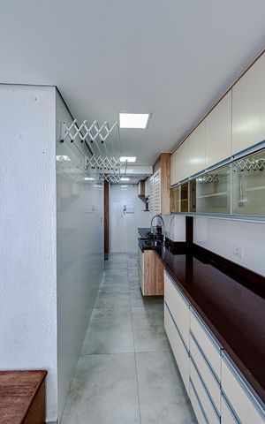 Apartamento para alugar com 60m², 2 quartos e sem vagaCozinha e Área de Serviço
