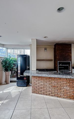 Apartamento para alugar com 60m², 2 quartos e sem vagaÁrea comum - Churrasqueira