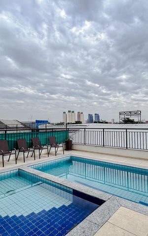Apartamento para alugar com 60m², 2 quartos e sem vagaÁrea comum - Piscina