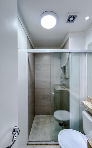 Apartamento para alugar com 60m², 2 quartos e sem vagaBanheiro