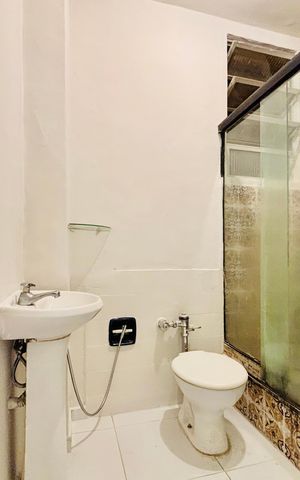 Apartamento para alugar com 30m², 1 quarto e sem vaga Apartamento para alugar com 30m², 1 quarto e sem vagaBanheiro social