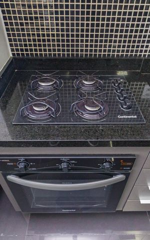 Apartamento à venda com 40m², 1 quarto e 1 vaga Apartamento à venda com 40m², 1 quarto e 1 vagaDetalhe - Cozinha