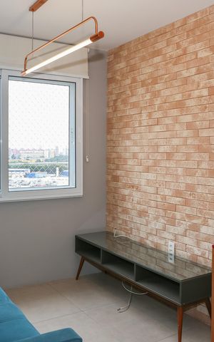 Apartamento para alugar com 32m², 1 quarto e 1 vaga Apartamento para alugar com 32m², 1 quarto e 1 vagaSala