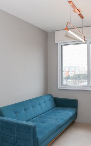 Apartamento para alugar com 32m², 1 quarto e 1 vaga Apartamento para alugar com 32m², 1 quarto e 1 vagaSala