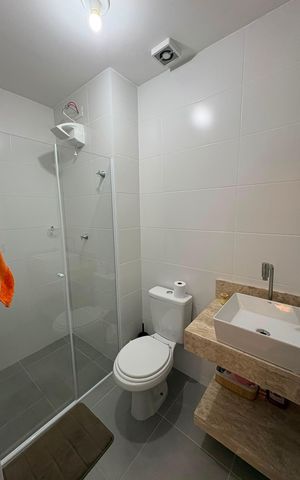 Apartamento para alugar com 66m², 2 quartos e 1 vaga Apartamento para alugar com 66m², 2 quartos e 1 vagaBanheiro