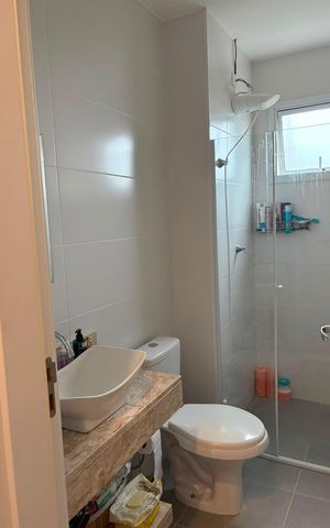 Apartamento para alugar com 66m², 2 quartos e 1 vaga Apartamento para alugar com 66m², 2 quartos e 1 vagaBanheiro
