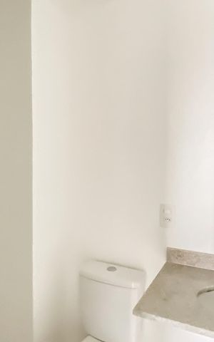Apartamento para alugar com 34m², 1 quarto e sem vaga Apartamento para alugar com 34m², 1 quarto e sem vagaBanheiro da Suíte