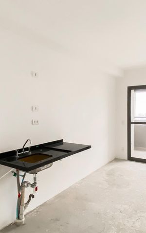 Apartamento para alugar com 34m², 1 quarto e sem vaga Apartamento para alugar com 34m², 1 quarto e sem vagaSala/cozinha
