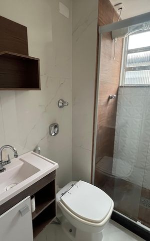 Apartamento para alugar com 40m², 1 quarto e 1 vaga Apartamento para alugar com 40m², 1 quarto e 1 vagaBanheiro