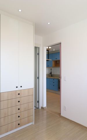 Apartamento à venda com 30m², 1 quarto e sem vagaQuarto
