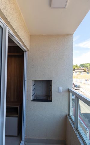 Apartamento para alugar com 56m², 2 quartos e 1 vaga Apartamento para alugar com 56m², 2 quartos e 1 vagaSacada com churrasqueira