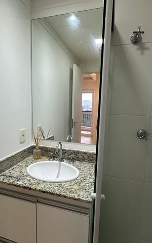 Apartamento à venda com 60m², 2 quartos e 1 vagaBanheiro social 
