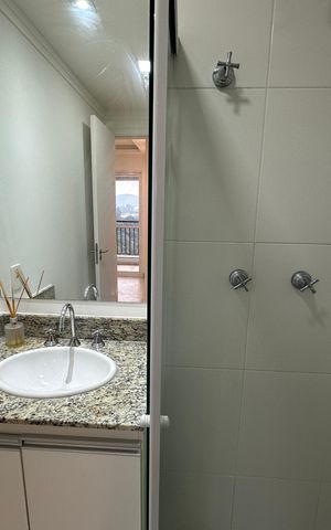 Apartamento à venda com 60m², 2 quartos e 1 vagaBanheiro social 