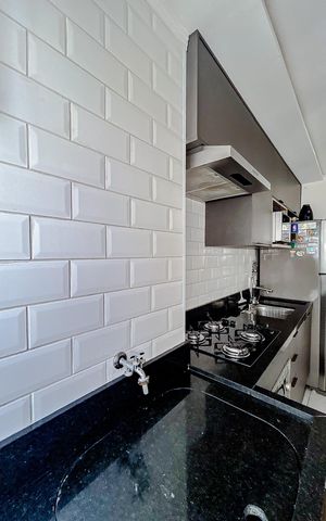 Apartamento à venda com 42m², 2 quartos e sem vagaCozinha e Área de Serviço