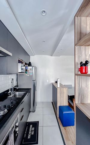 Apartamento à venda com 42m², 2 quartos e sem vagaCozinha e Área de Serviço