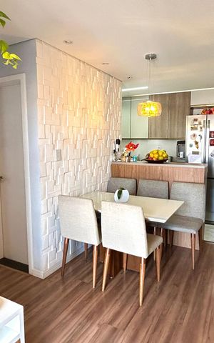 Apartamento à venda com 64m², 2 quartos e 1 vaga Apartamento à venda com 64m², 2 quartos e 1 vagaSala