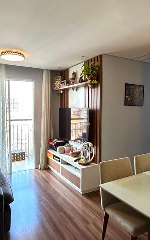 Apartamento à venda com 64m², 2 quartos e 1 vaga Apartamento à venda com 64m², 2 quartos e 1 vagaSala