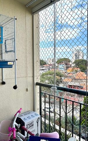 Apartamento à venda com 64m², 2 quartos e 1 vaga Apartamento à venda com 64m², 2 quartos e 1 vagaVaranda da Sala