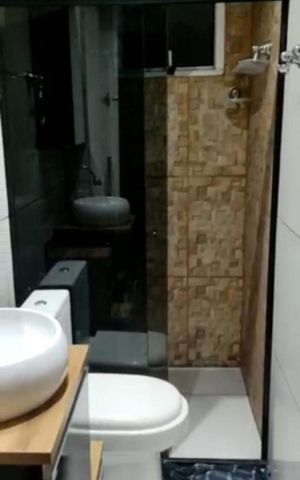 Apartamento para alugar com 37m², 2 quartos e sem vaga Apartamento para alugar com 37m², 2 quartos e sem vagaBanheiro