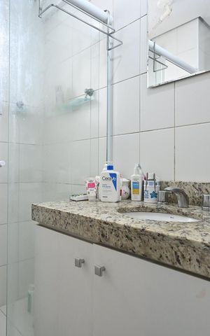 Apartamento à venda com 86m², 2 quartos e 2 vagasBanheiro Suíte 1