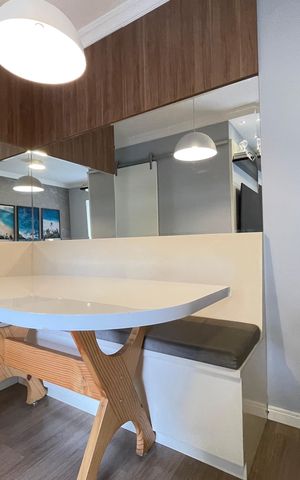 Apartamento para alugar com 48m², 2 quartos e 1 vaga Apartamento para alugar com 48m², 2 quartos e 1 vagaSala