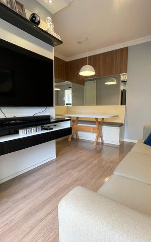 Apartamento para alugar com 48m², 2 quartos e 1 vaga Apartamento para alugar com 48m², 2 quartos e 1 vagaSala