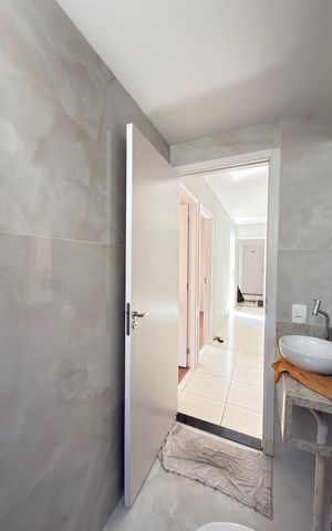 Apartamento para alugar com 49m², 2 quartos e 1 vaga Apartamento para alugar com 49m², 2 quartos e 1 vagaBanheiro Social