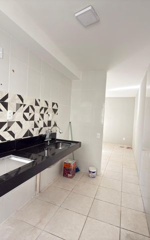 Apartamento para alugar com 49m², 2 quartos e 1 vaga Apartamento para alugar com 49m², 2 quartos e 1 vagaCozinha e Área de Serviço