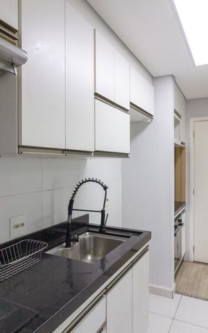 Apartamento para alugar com 72m², 3 quartos e 1 vagaCozinha 