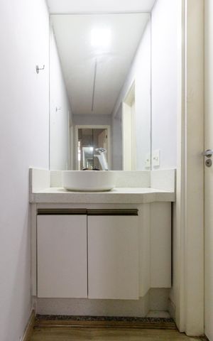 Apartamento para alugar com 72m², 3 quartos e 1 vagaBanheiro social