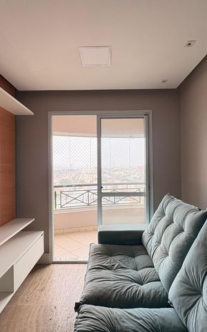 Apartamento à venda com 69m², 3 quartos e 2 vagas Apartamento à venda com 69m², 3 quartos e 2 vagasSala