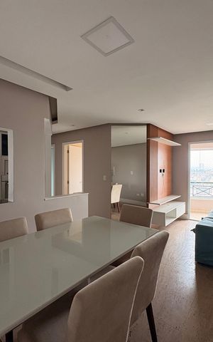 Apartamento à venda com 69m², 3 quartos e 2 vagas Apartamento à venda com 69m², 3 quartos e 2 vagasSala