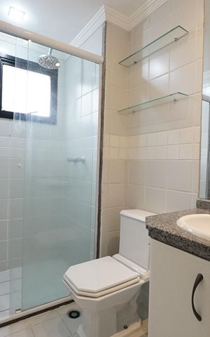 Apartamento para alugar com 66m², 2 quartos e 1 vagaBanheiro