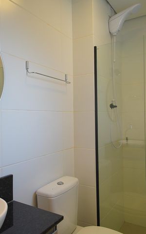 Apartamento para alugar com 25m², 1 quarto e sem vagaBanheiro