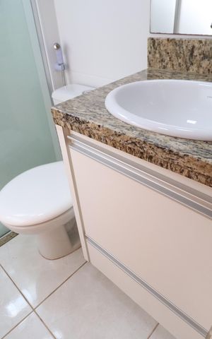Apartamento para alugar com 57m², 2 quartos e 1 vagaBanheiro Social
