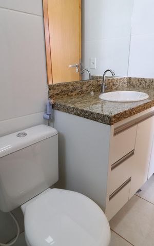 Apartamento para alugar com 57m², 2 quartos e 1 vagaBanheiro da Suíte